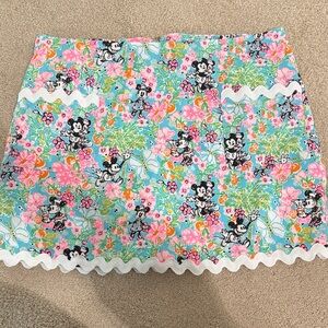 Lilly Pulitzer NWOT Lilly Hearts Disney Gardner Skort!